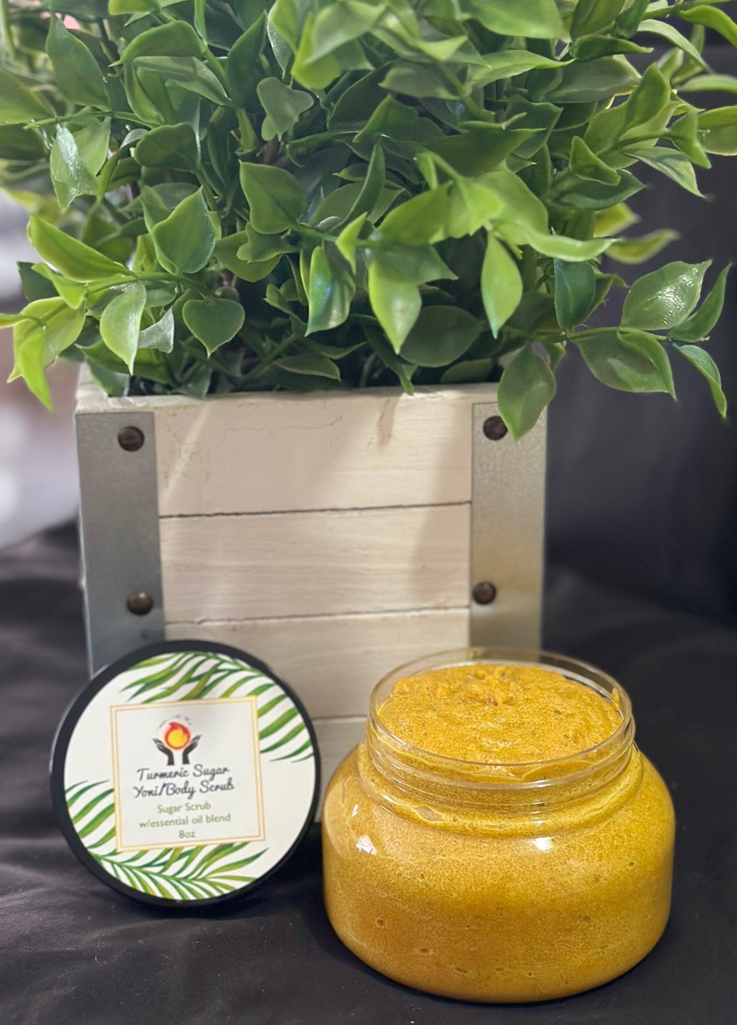 Turmeric Glow Whipped Sugar Yoni/Body Scrub